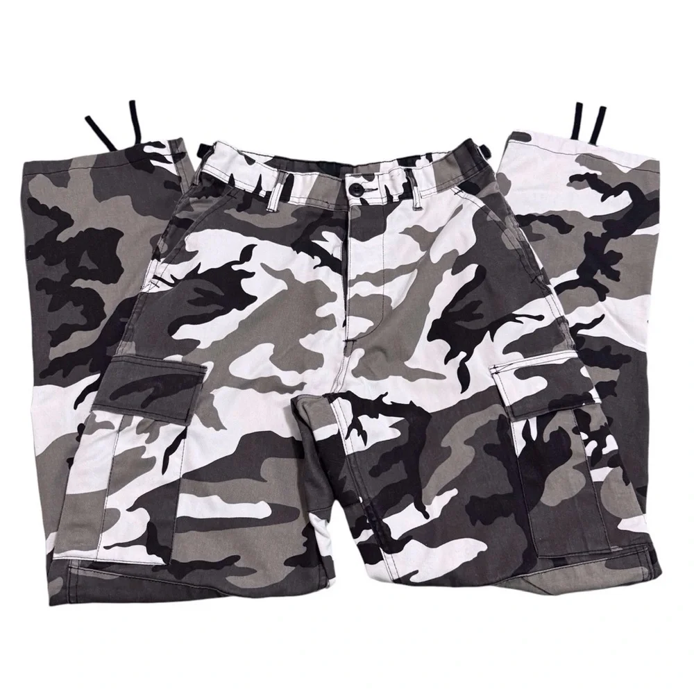 RothCo B. D. U Camo Cargo Pants High Rise Size Small Regular - Picture 12 of 12